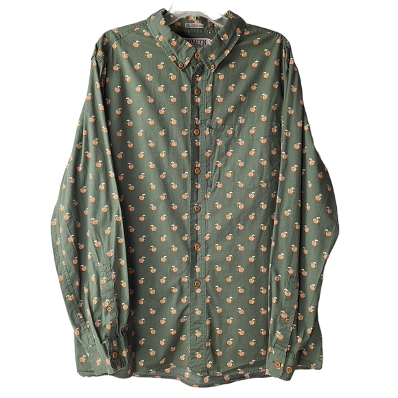 Duluth‎ XLT Untucked Cotton Moscow Mule Long Sleeve Casual Button Down Shirt - Picture 1 of 15